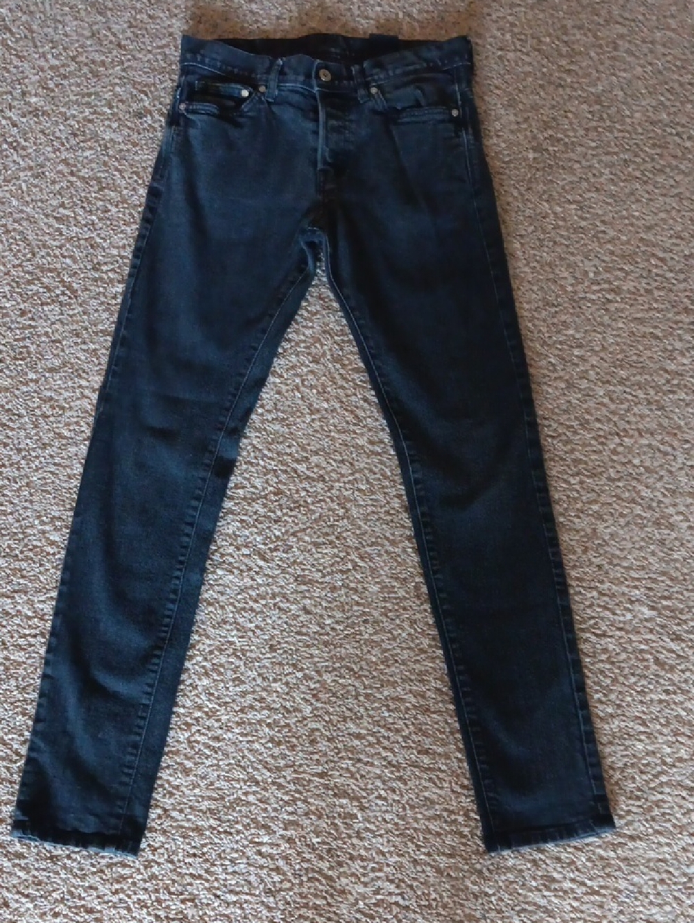 H&M Slim Low Waist Jeans - Black